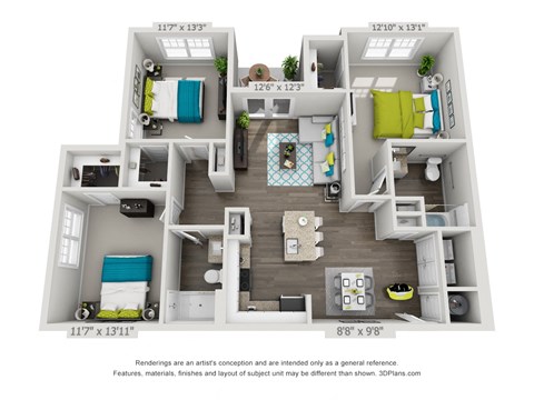 1500 Water Lily Drive 1-3 Beds Apartment for Rent - Photo Gallery 45